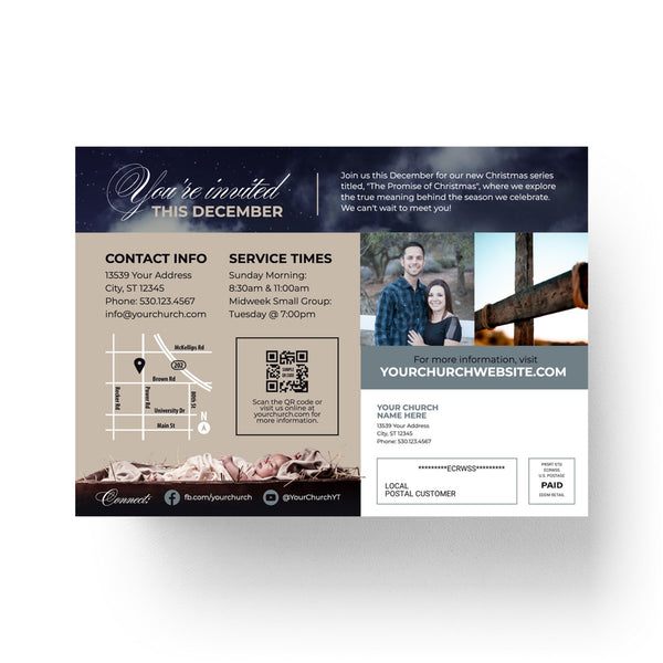 The Promise of Christmas - Small EDDM Mailer