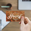 Harvest Sunday - Mini Invitation Card