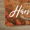 Harvest Sunday - Standard Invitation Card