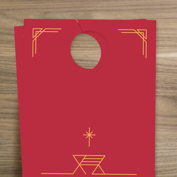 Christmas The True Story - Door Hanger