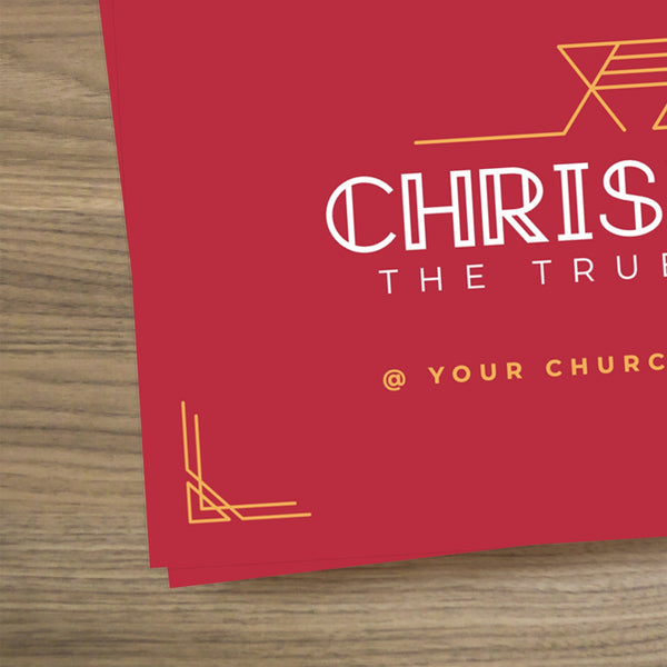 Christmas The True Story - Small EDDM Mailer