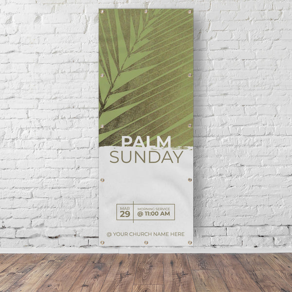Palm Sunday - Vertical Banner