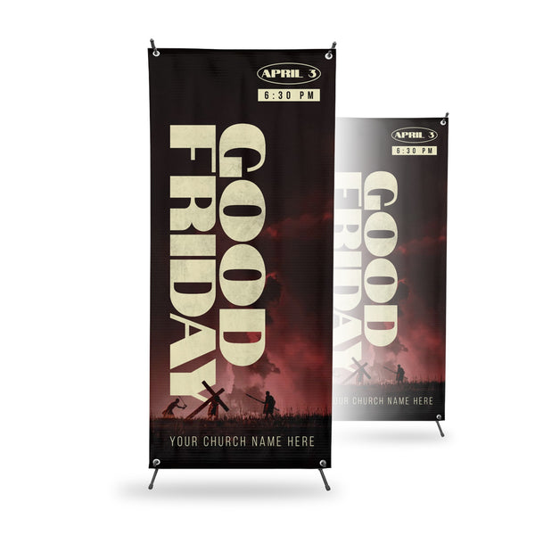 Good Friday - X-Stand Banner