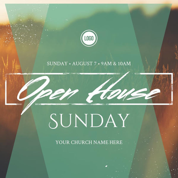 Open House Golden Field - Social Media Graphic