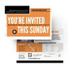 You're Invited Modern Orange - Small EDDM Mailer