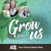 Grow With Us Gradient - Social Media Graphic