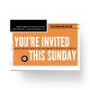 You're Invited Modern Orange - Small EDDM Mailer