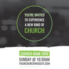New Kind of Church Green Circle - Social Media Graphic