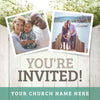 You're Invited Green Field - Social Media Graphic