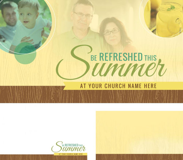Be Refreshed This Summer - Screen Set