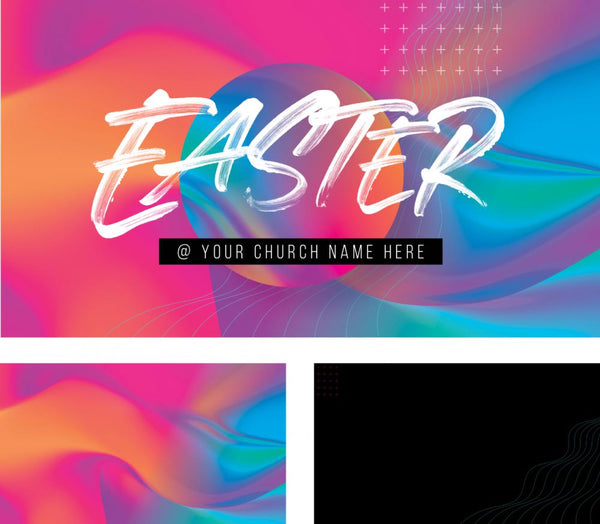 Easter Colorful - Screen Set