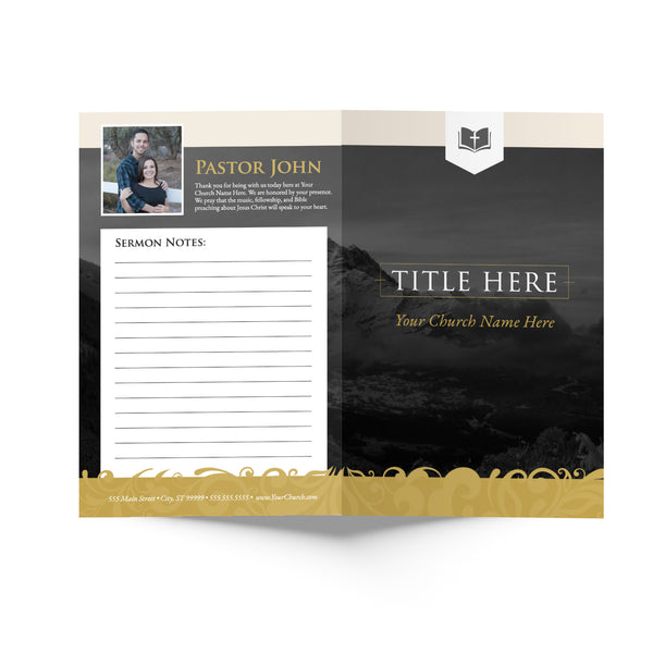 Crown Yearly Theme - Basic Bulletin