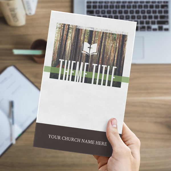 Forest Yearly Theme - Basic Bulletin