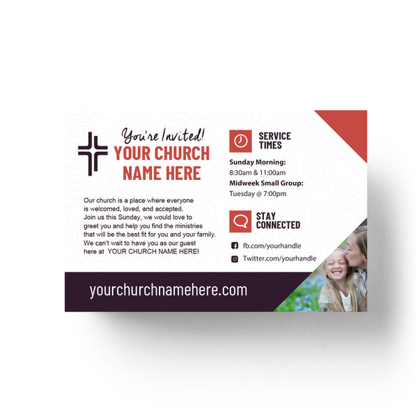 Join Us This Sunday - Standard Invitation Card