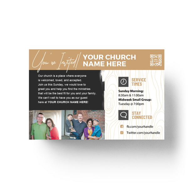 Come As You Are - Standard Invitation Card
