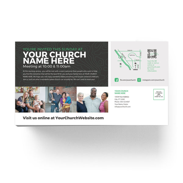Come Home This Sunday - Large EDDM Mailer