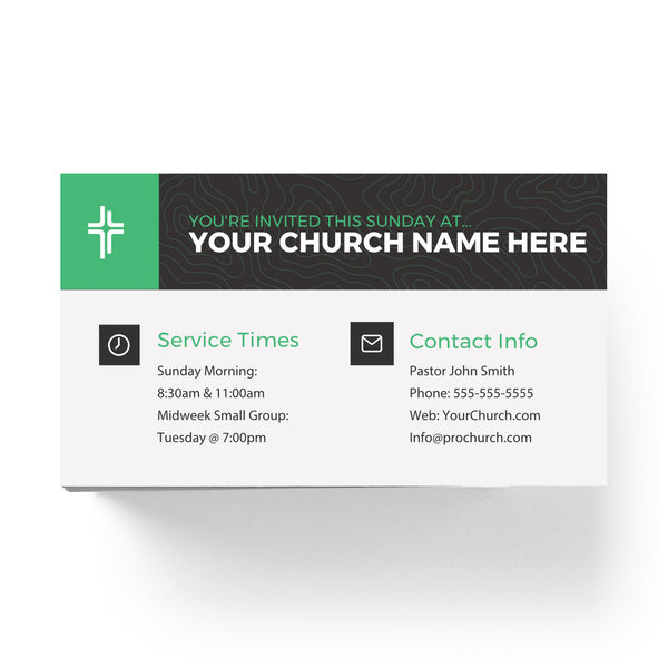 Come Home This Sunday - Mini Invitation Card