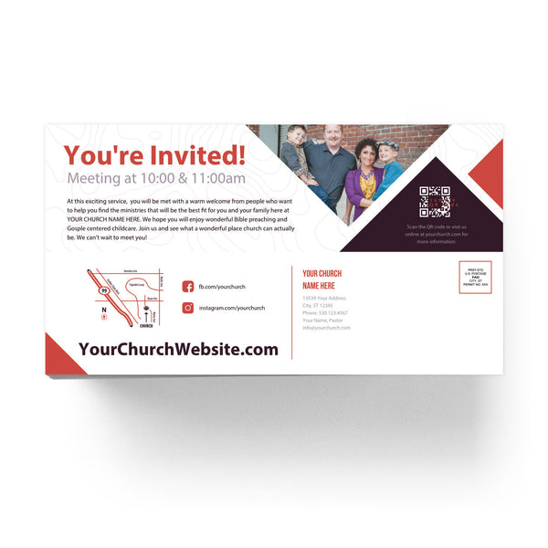 Join Us This Sunday - Large EDDM Mailer