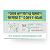 Welcome Home - Standard Invitation Card
