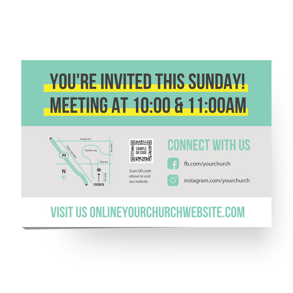 Welcome Home - Standard Invitation Card