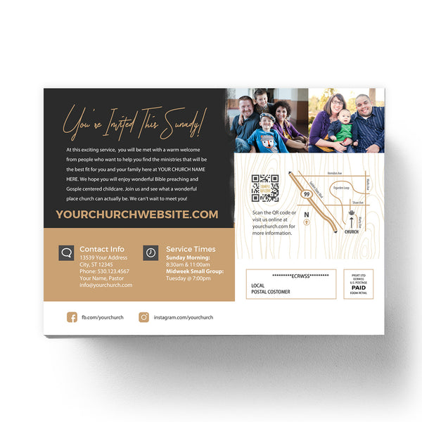 Come As You Are - Small EDDM Mailer