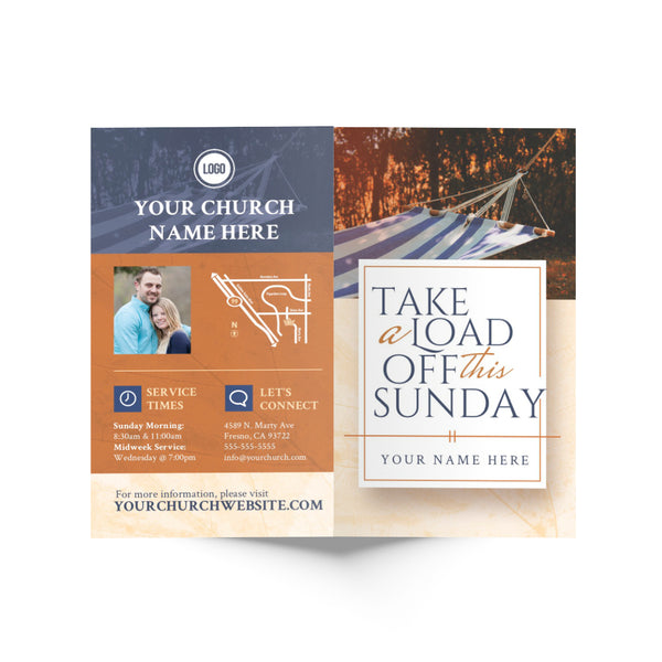 Take a Load Off This Sunday - Bifold Tract