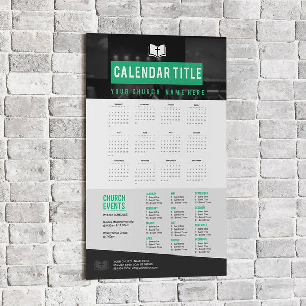 Brush Yearly Theme - Church Calendar