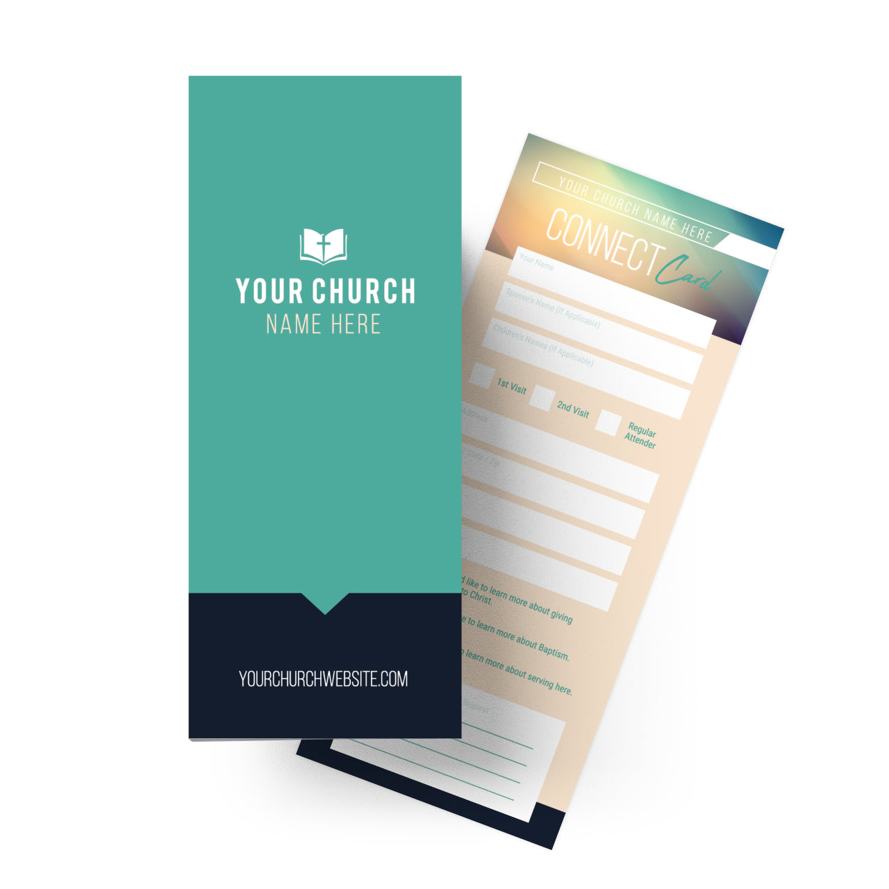 Abstract Yearly Theme - Standard Connection Card