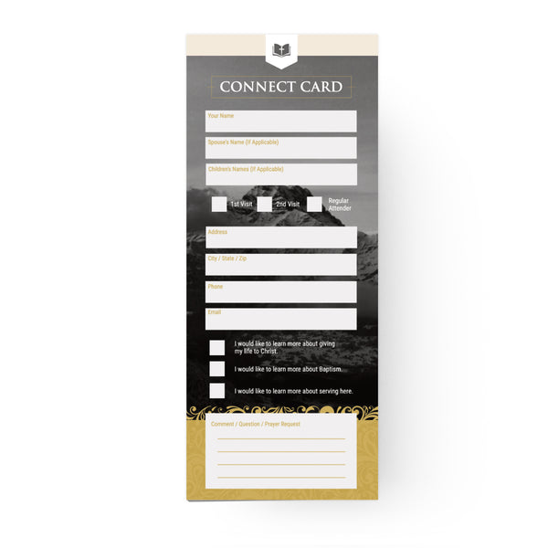 Crown Yearly Theme - Standard Connection Card