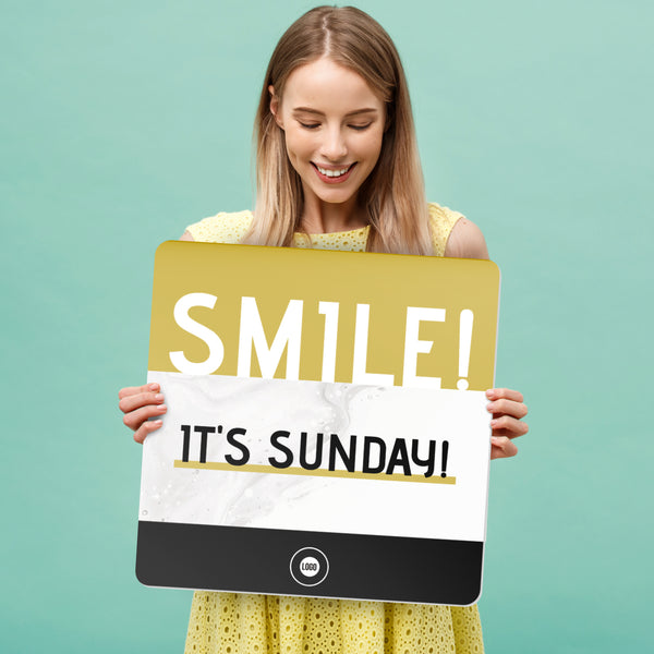 Clean Lines - Greeting Signs