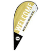 Clean Lines - Teardrop Flag