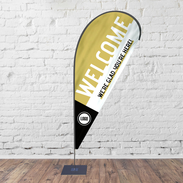 Clean Lines - Teardrop Flag
