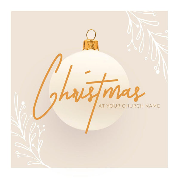 Christmas at Church - Social Media Graphic