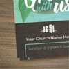 Grow With Us Gradient - Mini Invitation Card