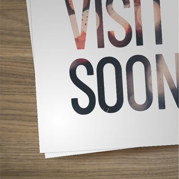 Come Visit Soon - Small EDDM Mailer