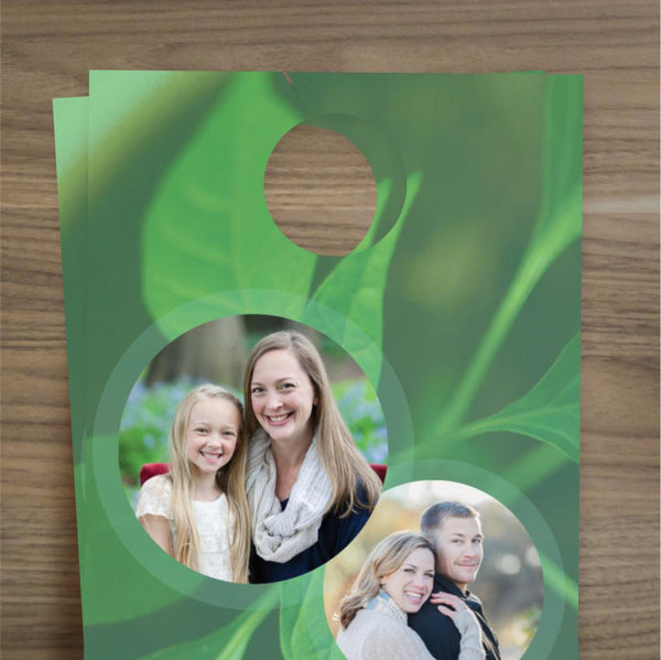 Grow With Us Gradient - Door Hanger