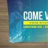Come Visit This Sunday - Standard Invitation Card