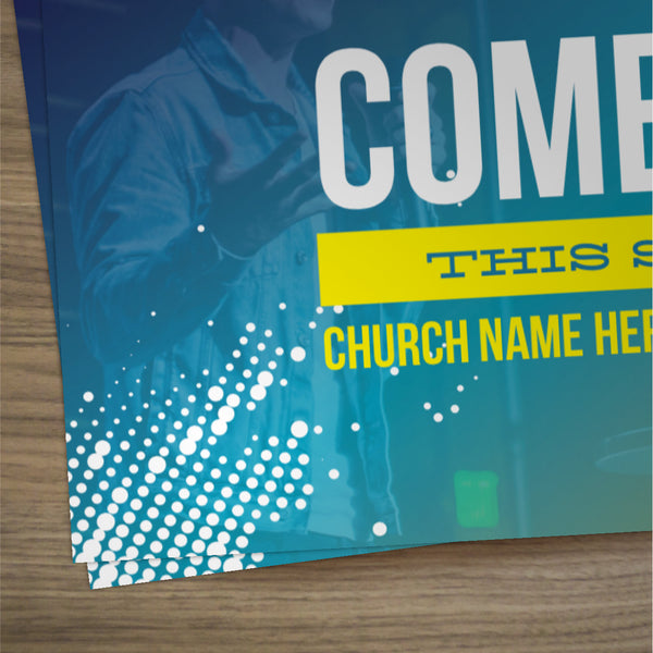 Come Visit This Sunday - Large EDDM Mailer