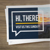 Hi, There! - Mini Invitation Card