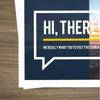Hi, There! - Standard Invitation Card