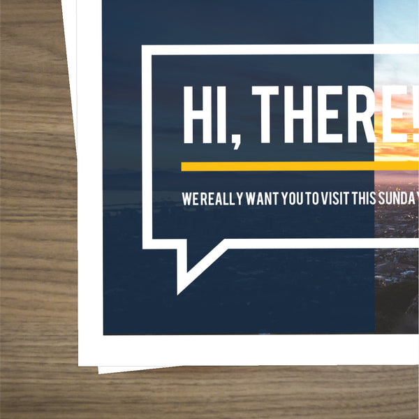 Hi, There! - Standard Invitation Card