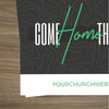Come Home This Sunday - Standard Invitation Card