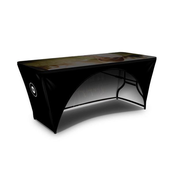 Color Block Lines - Stretch Table Cover