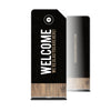 Dark Black Wood - Fabric Sleeve Banner