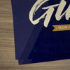 Be Our Guest Purple Wood - Small EDDM Mailer
