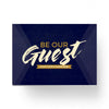 Be Our Guest Purple Wood - Small EDDM Mailer