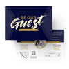 Be Our Guest Purple Wood - Small EDDM Mailer