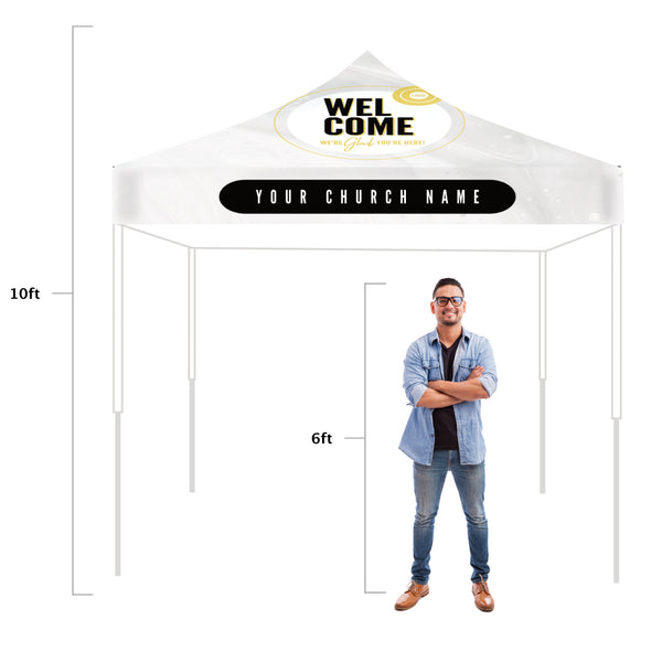 Modern Circles - Welcome Tent