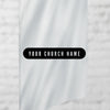 Modern Circles - Feather Flag