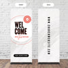Modern Circles - Fabric Sleeve Banner